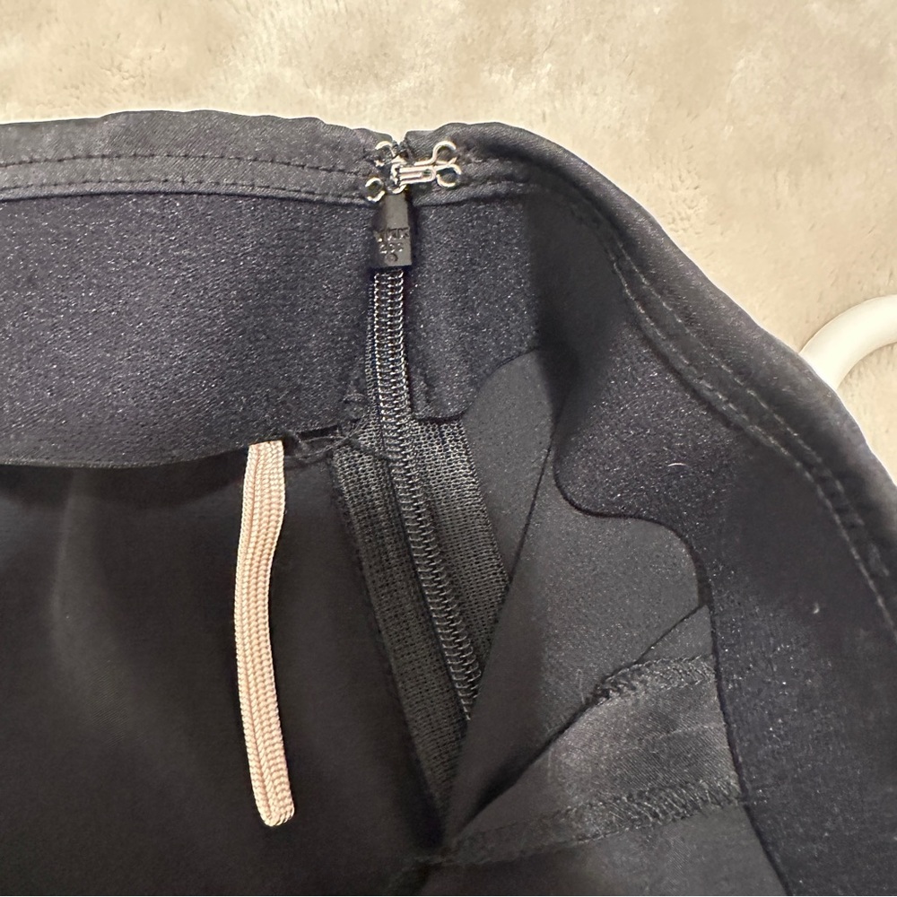 Aritzia Wilfred Black Allusion High Rise Ruched Mini Skirt Size Small Women’s - Picture 8 of 10